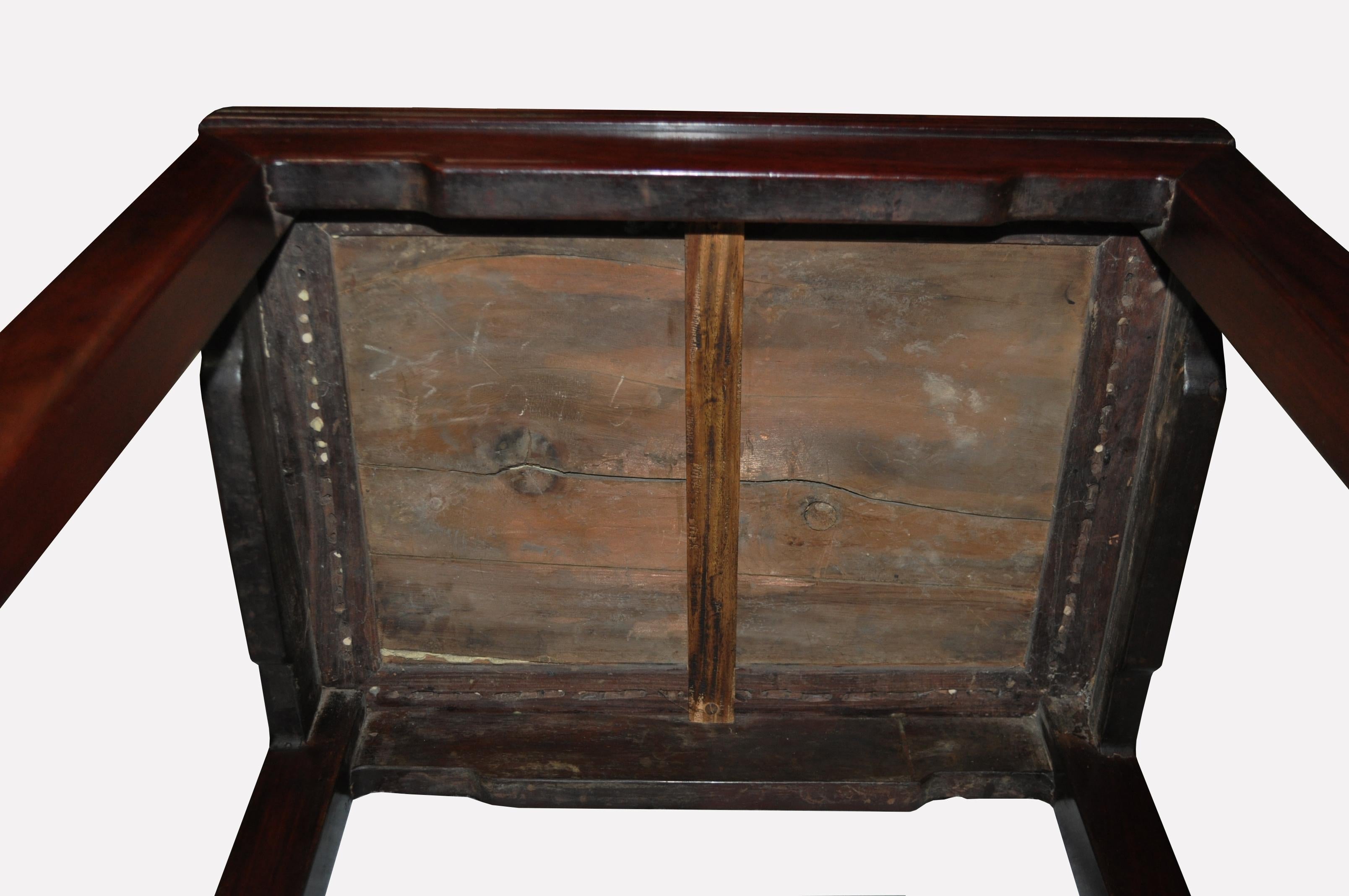 Wood Antique Chinese Hongmu 'Rosewood' Side Chair For Sale
