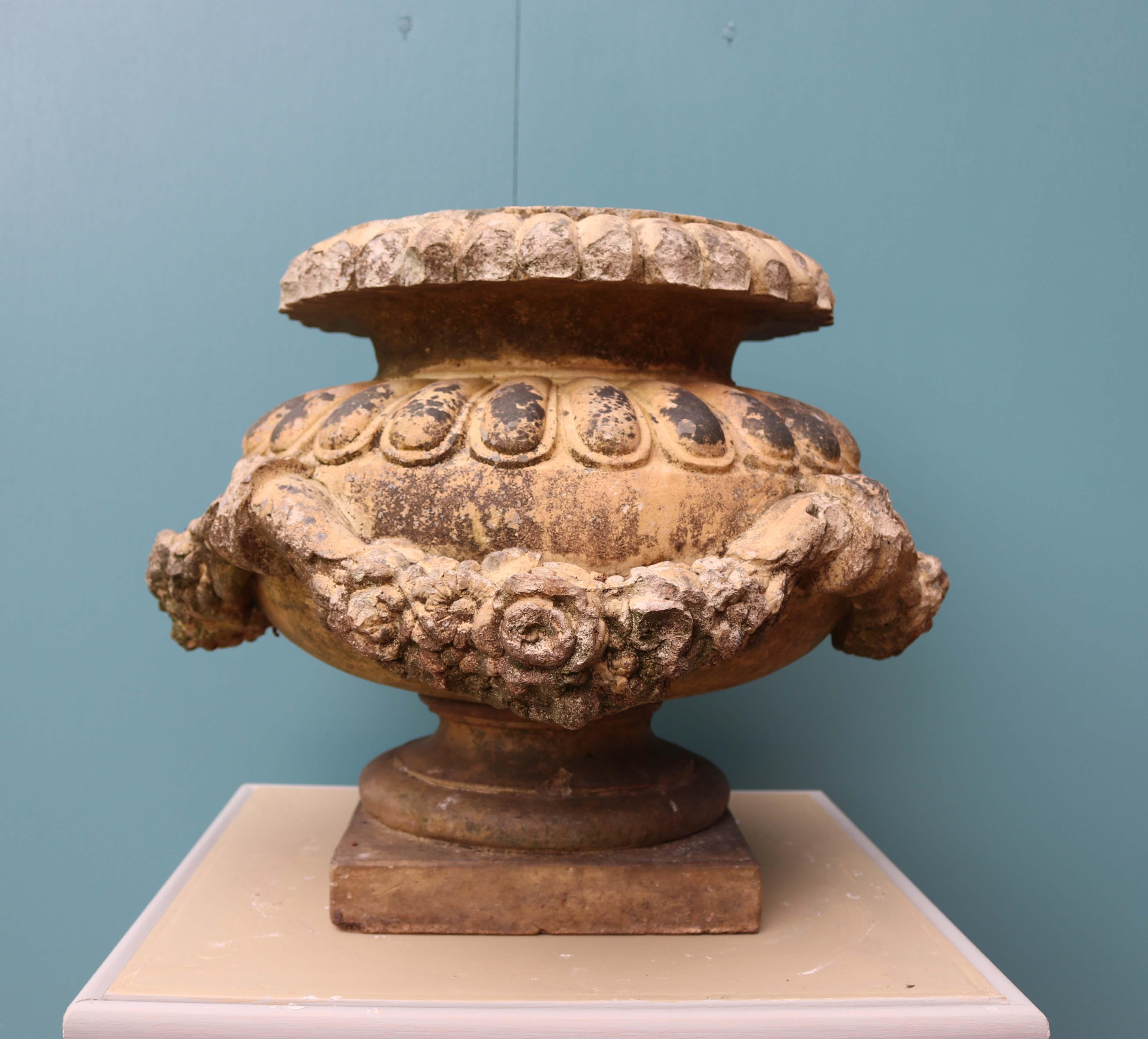 Antique Doulton Lambeth Terracotta Urn 2