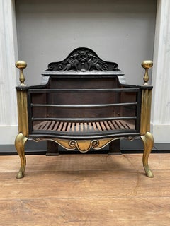 Antique English Fire Grate by Thomas Elsley
