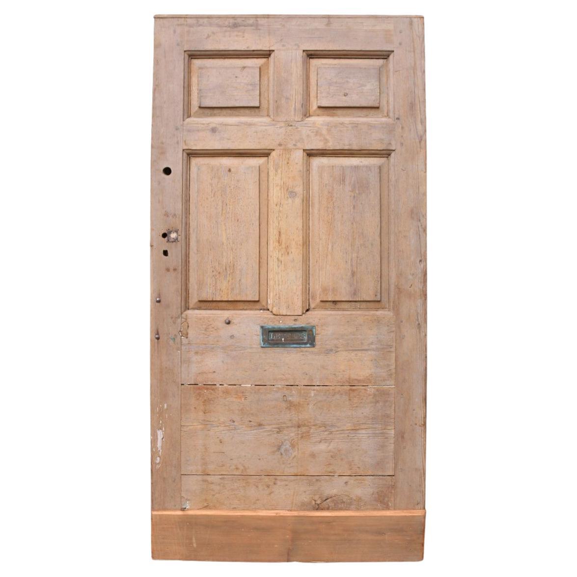 Antique English Front Door For Sale