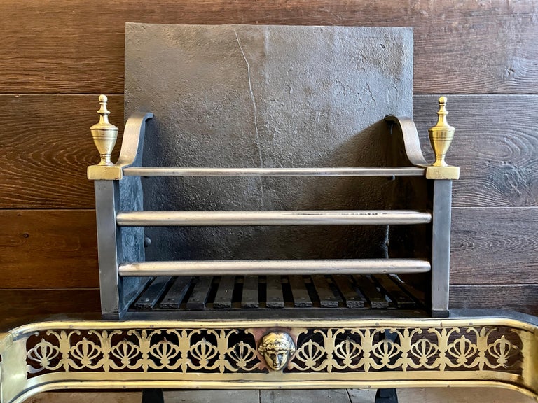 An Antique English Fire Grate For Sale at 1stDibs