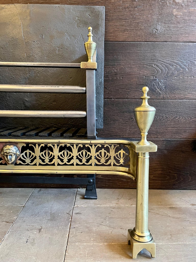 An Antique English Fire Grate For Sale at 1stDibs