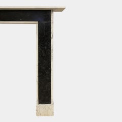 Antique English Marble Fireplace Mantel