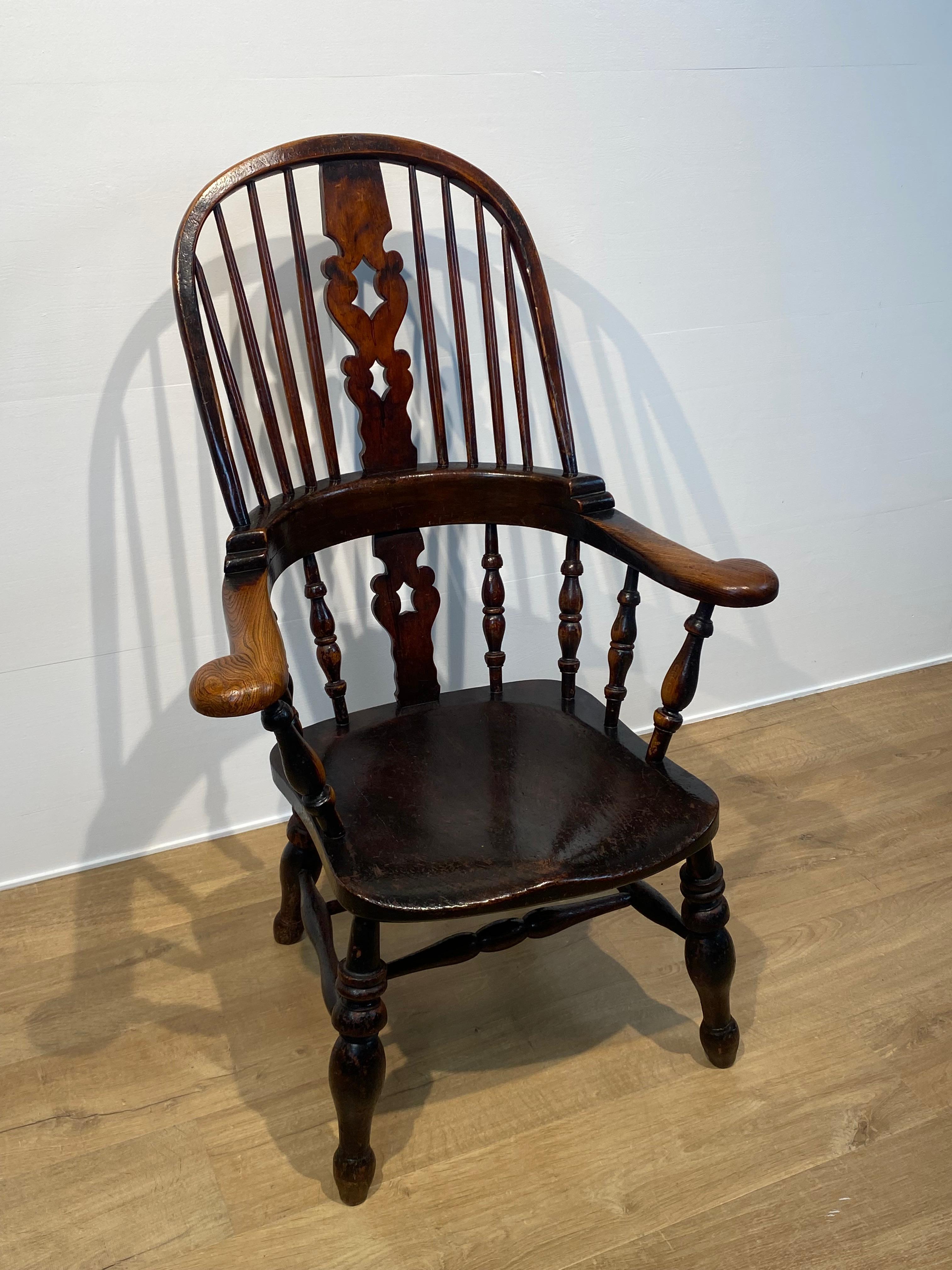 Ancienne chaise Windsor anglaise en vente 3