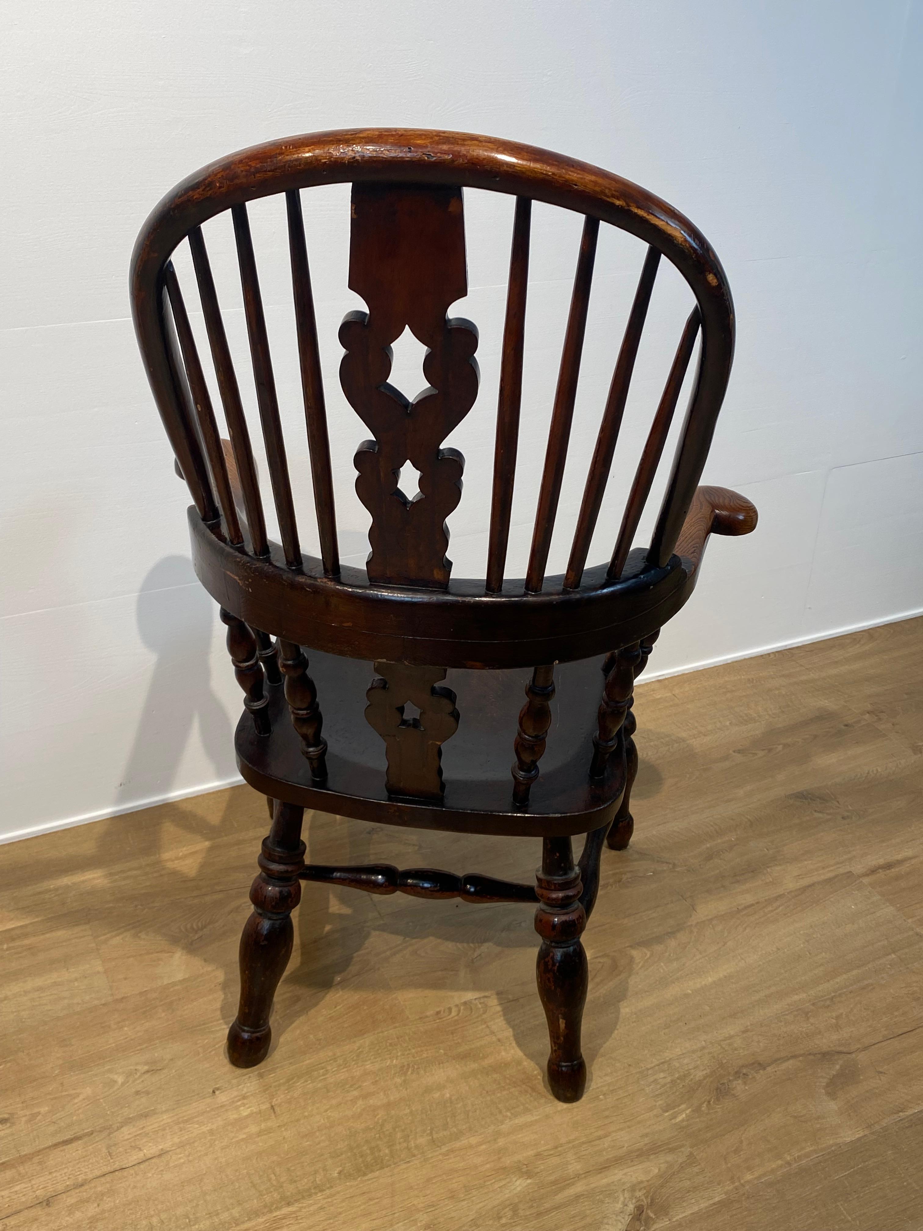 Ancienne chaise Windsor anglaise en vente 4