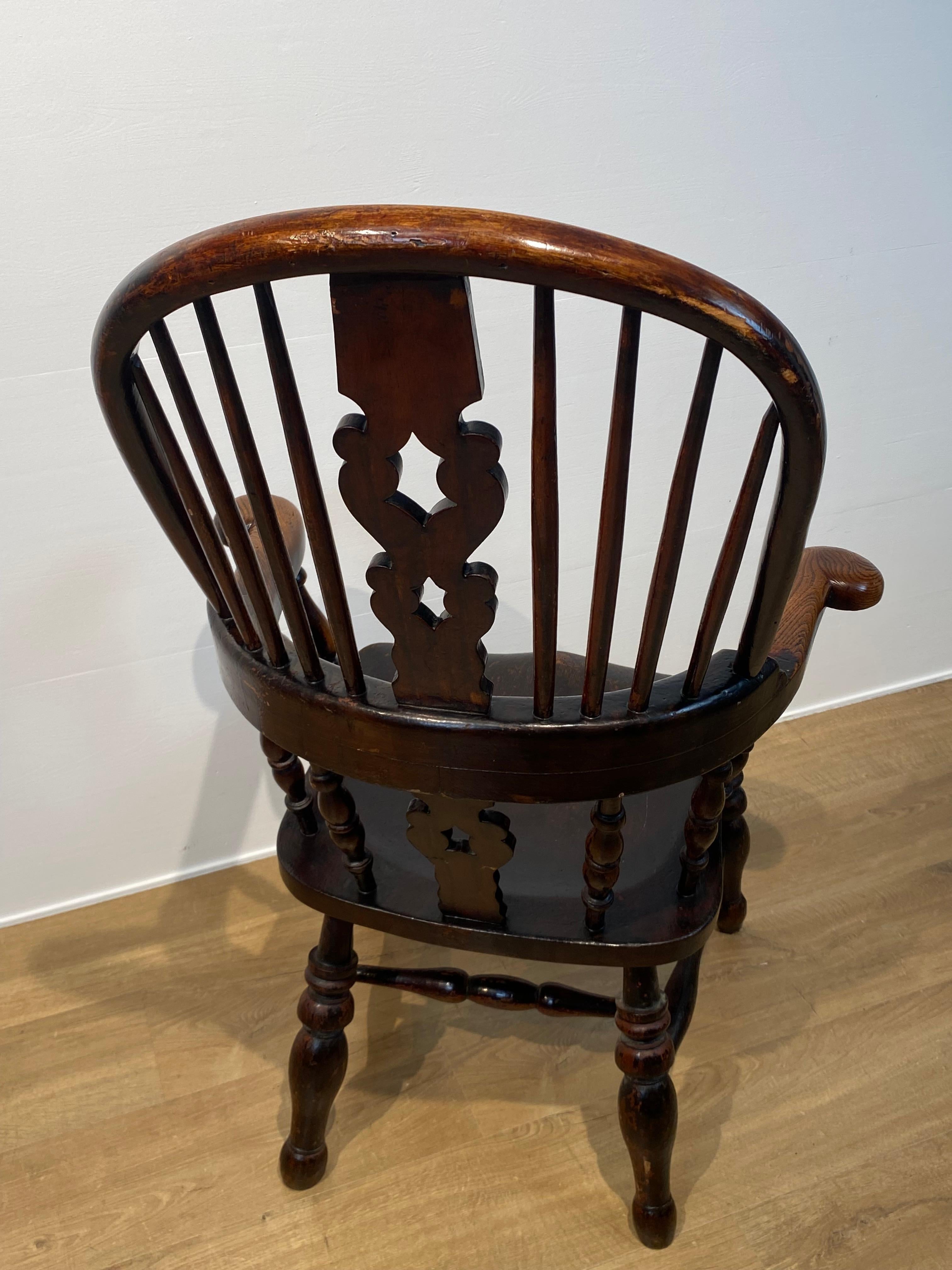 Ancienne chaise Windsor anglaise en vente 5