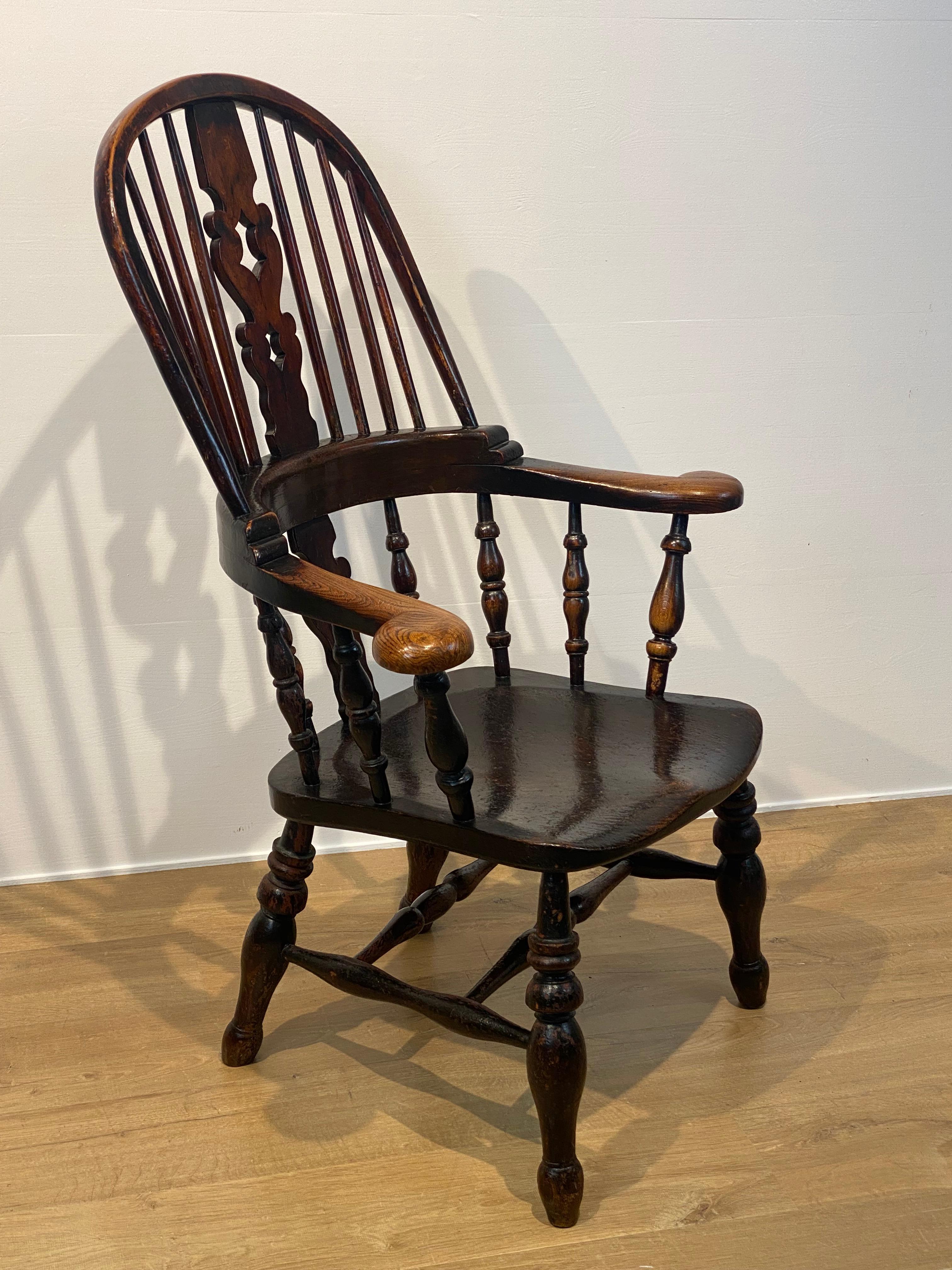 Ancienne chaise Windsor anglaise en vente 6