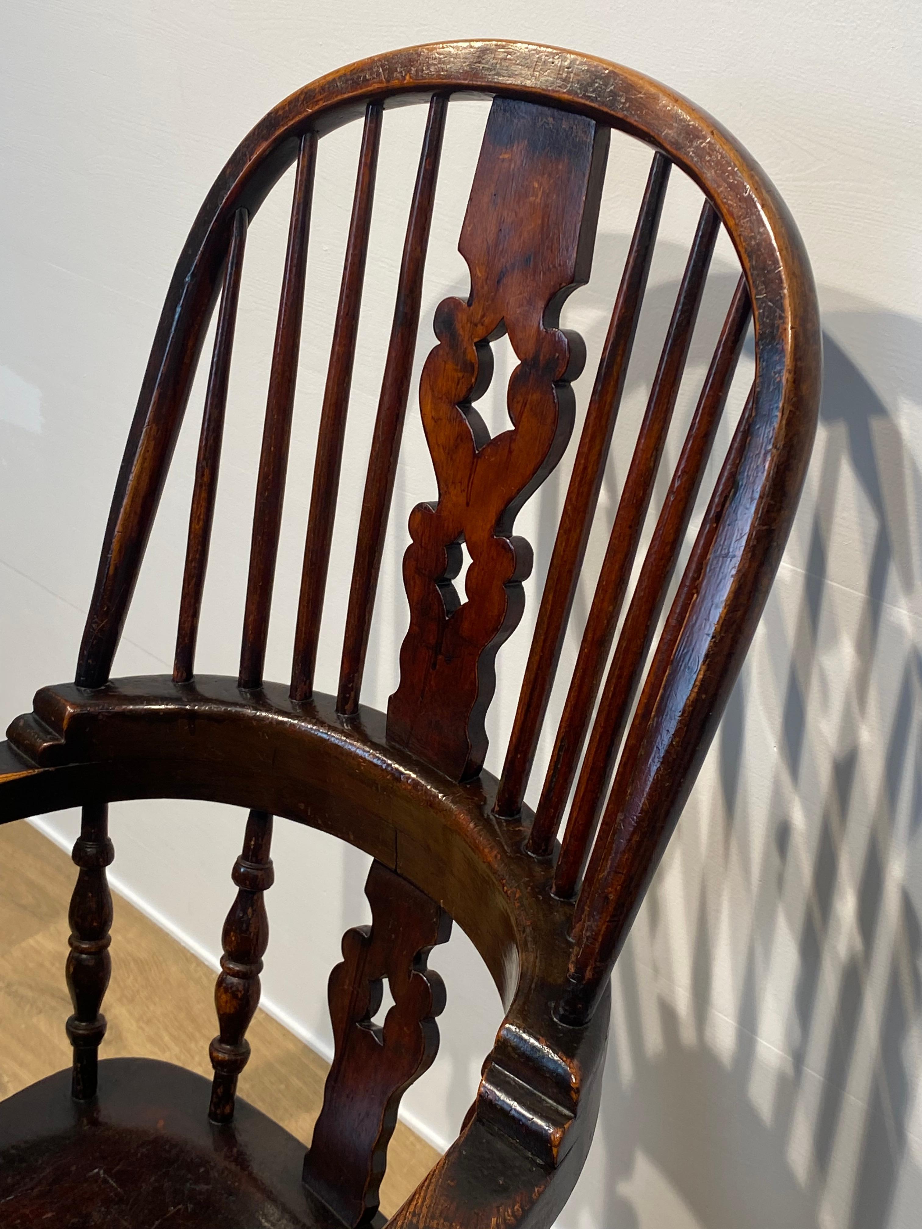 XIXe siècle Ancienne chaise Windsor anglaise en vente