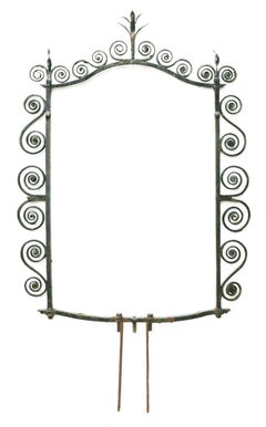 Antique English Wrought Iron Sign Bracket