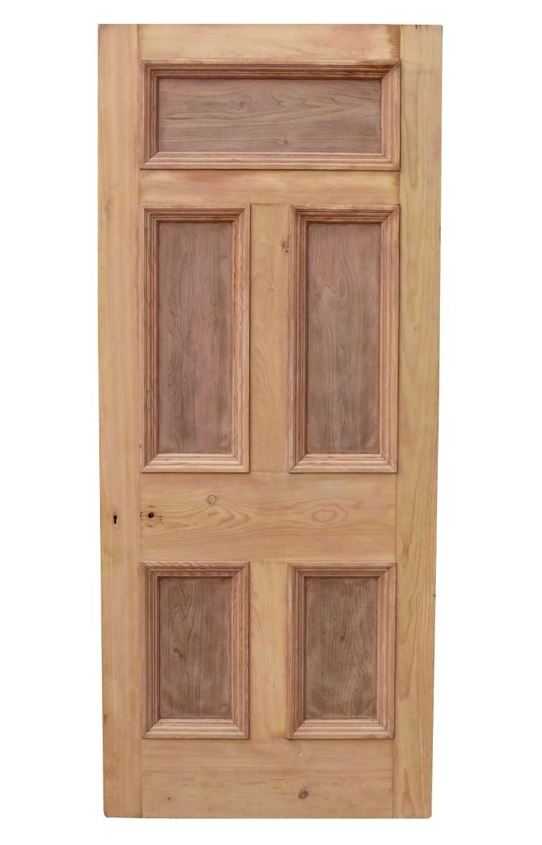 solid pine exterior door