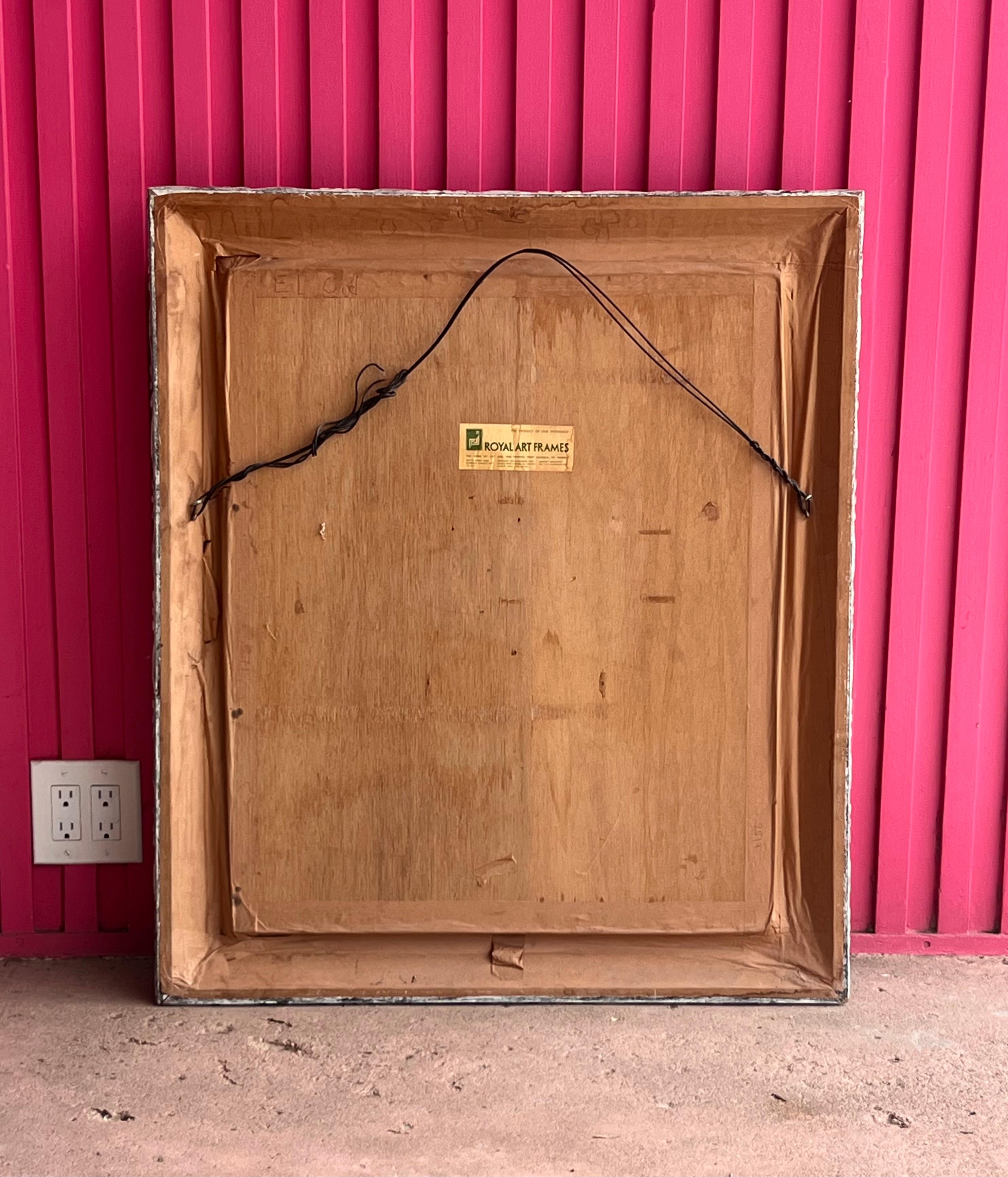 An antique framed wood carving, 19th century For Sale 7