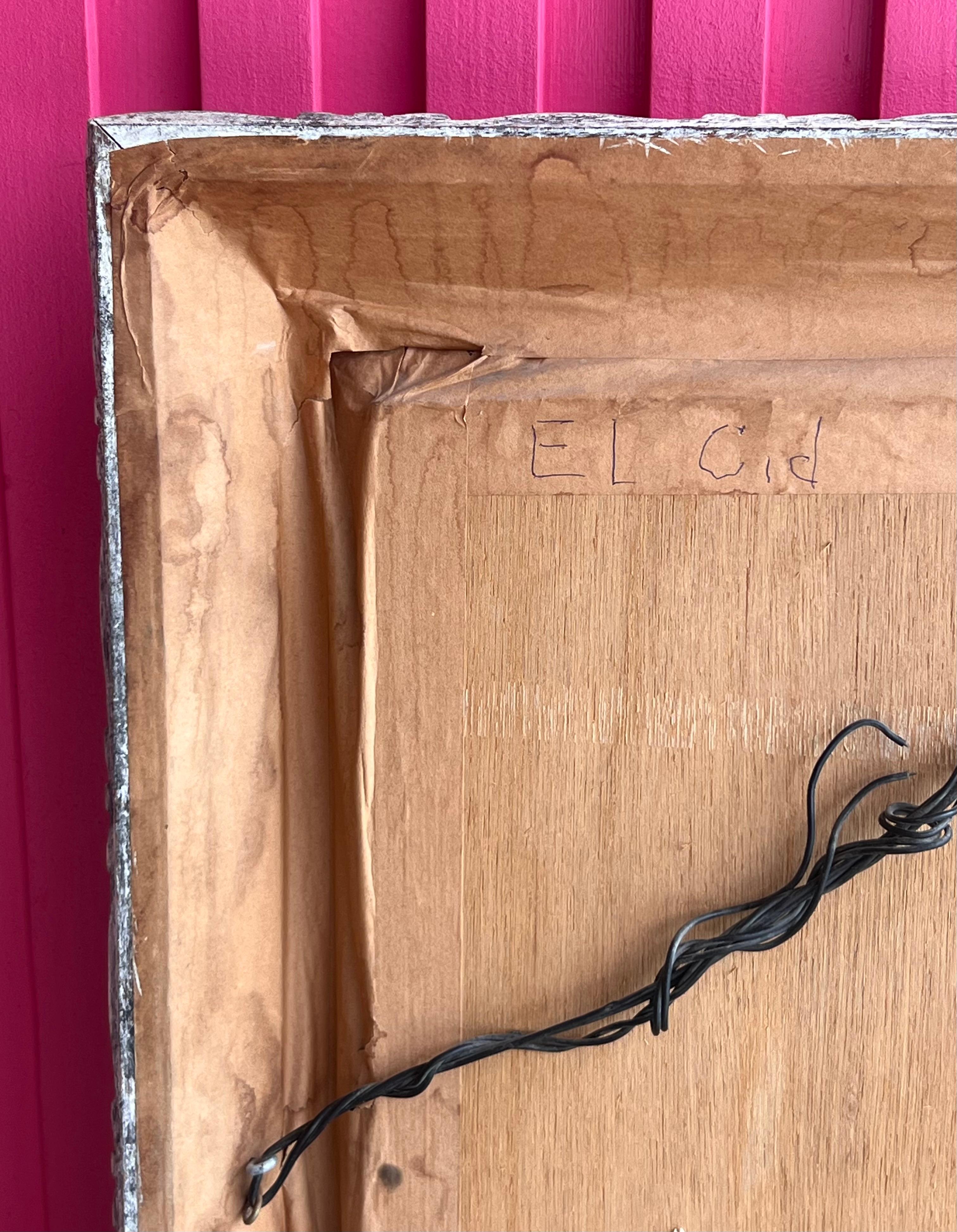 An antique framed wood carving, 19th century For Sale 11