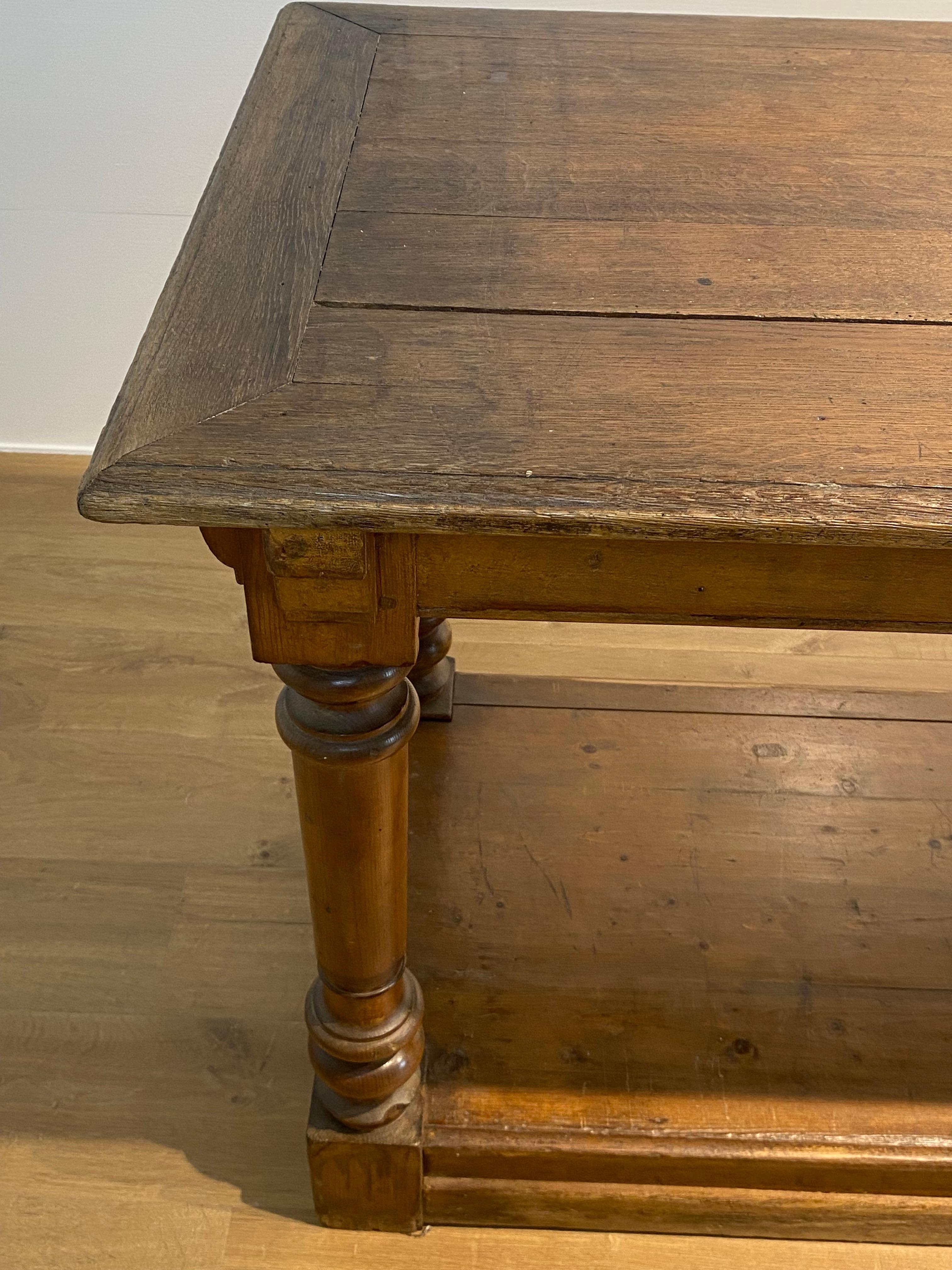 An Antique French Drapiers Table 5