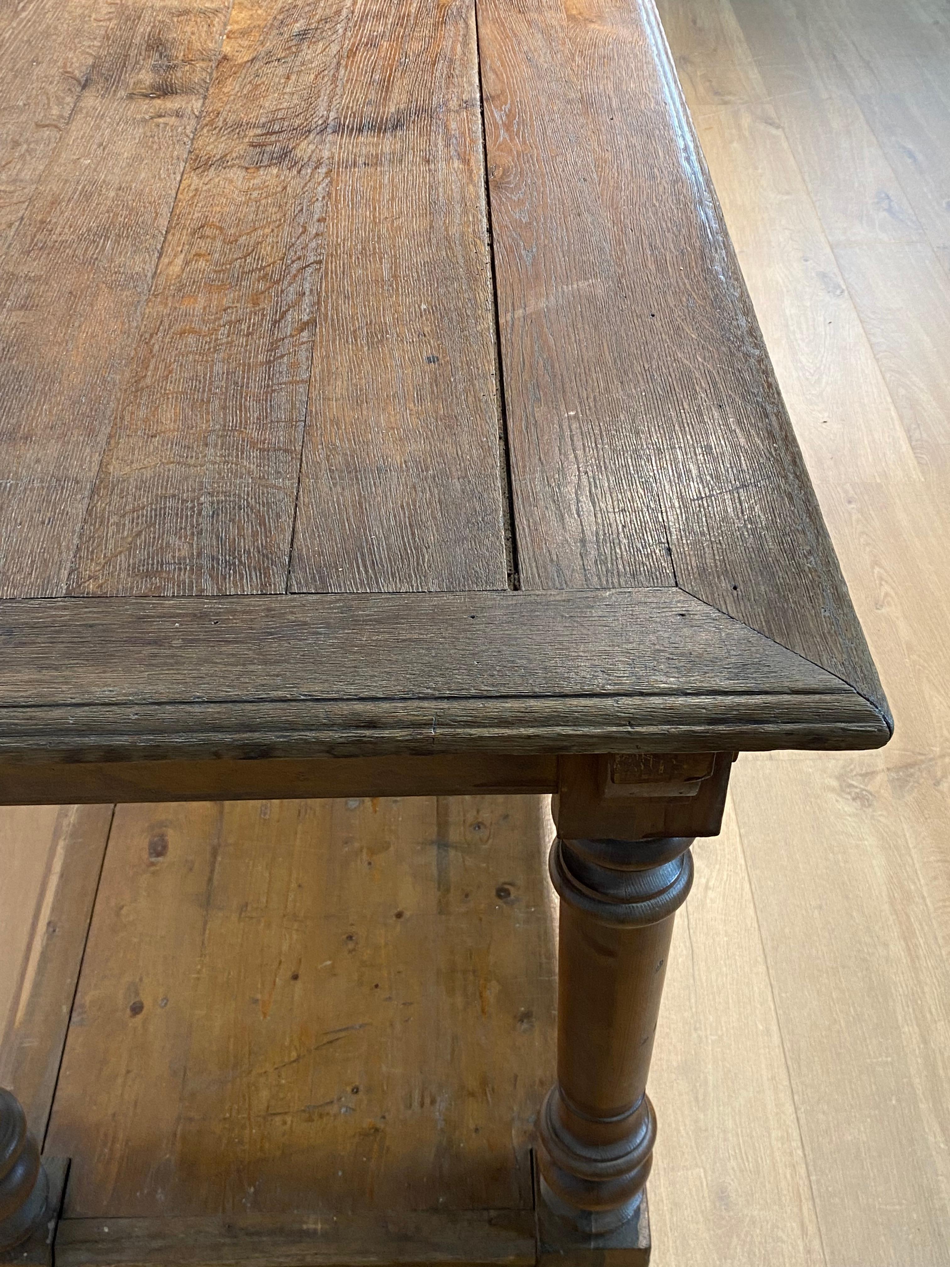An Antique French Drapiers Table 6