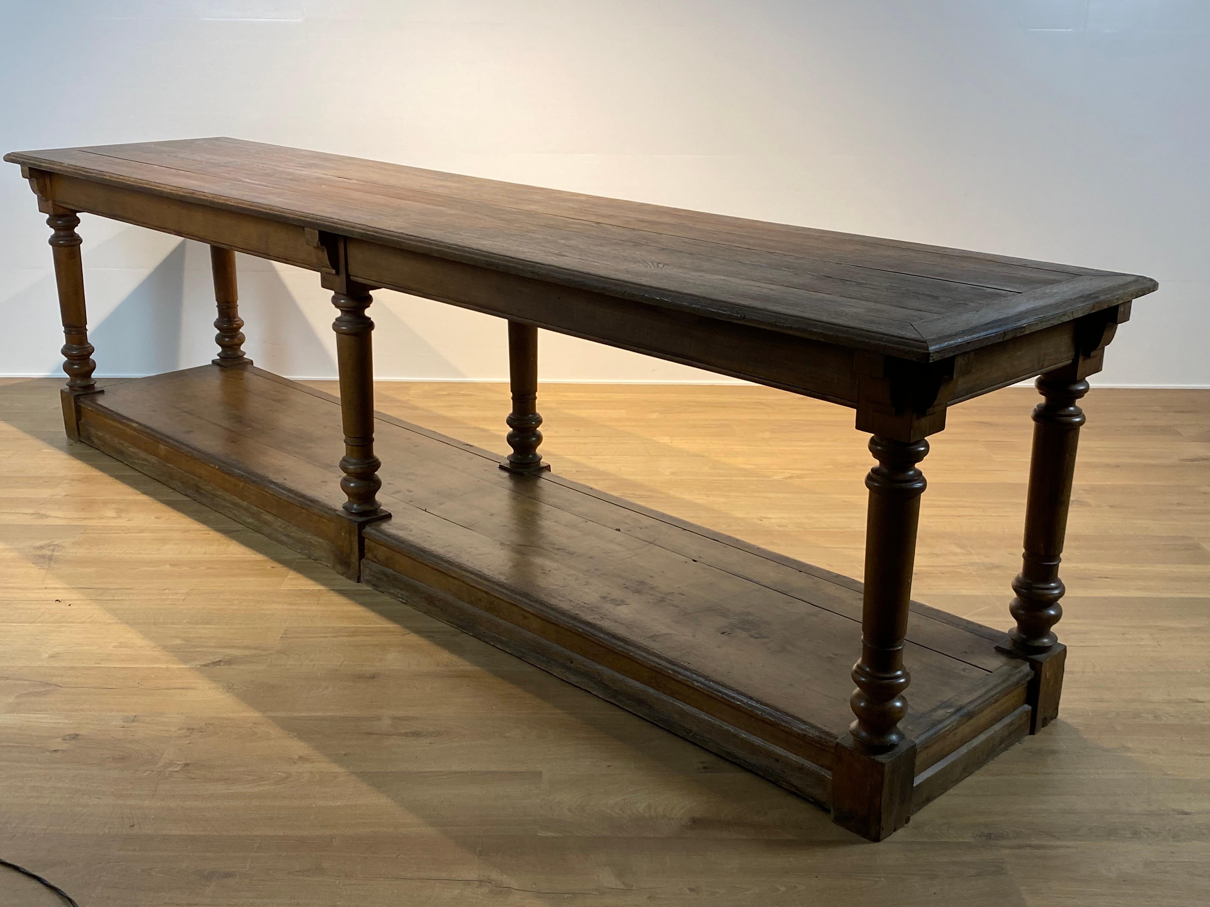 An Antique French Drapiers Table 8