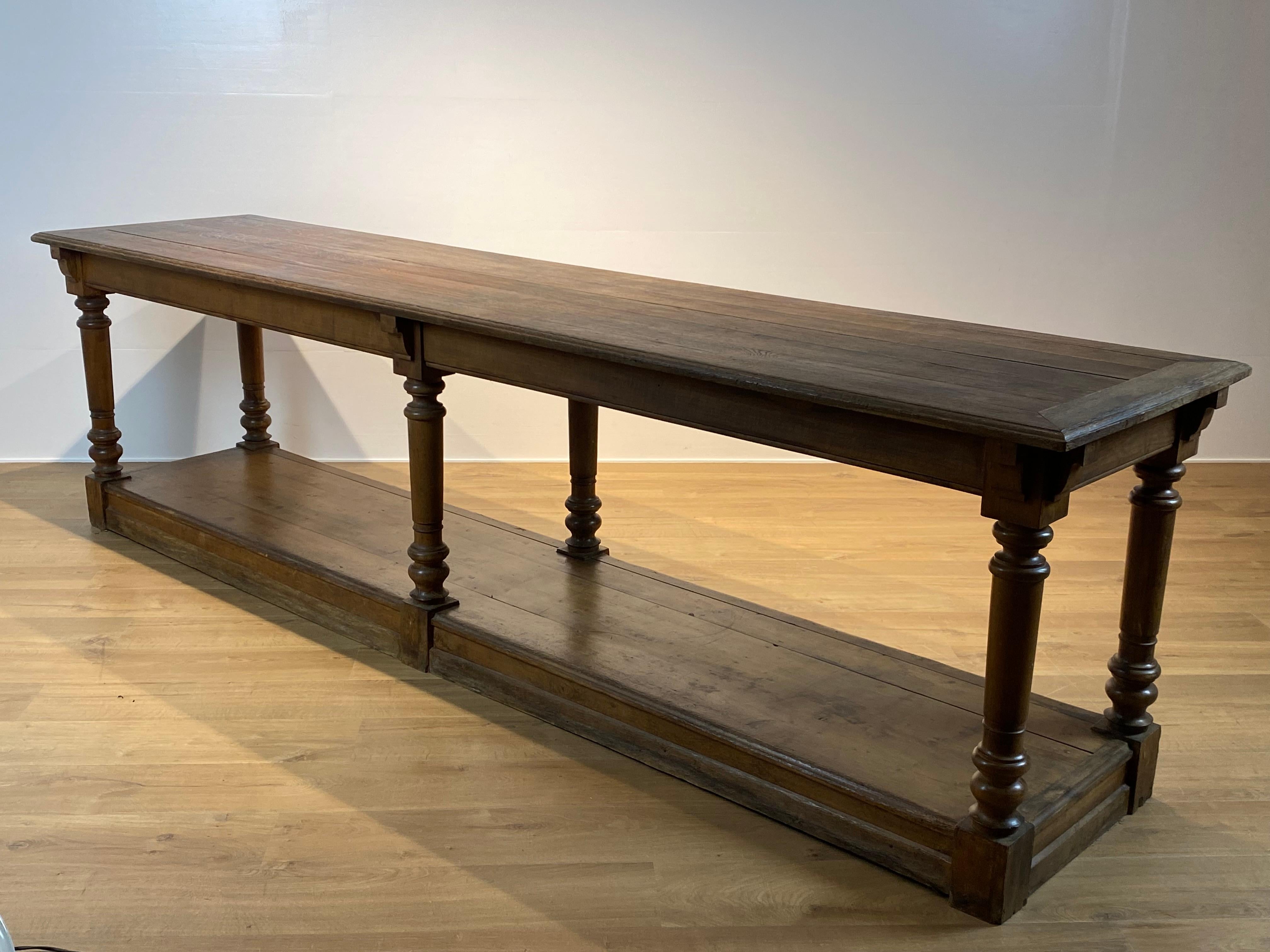 An Antique French Drapiers Table 10