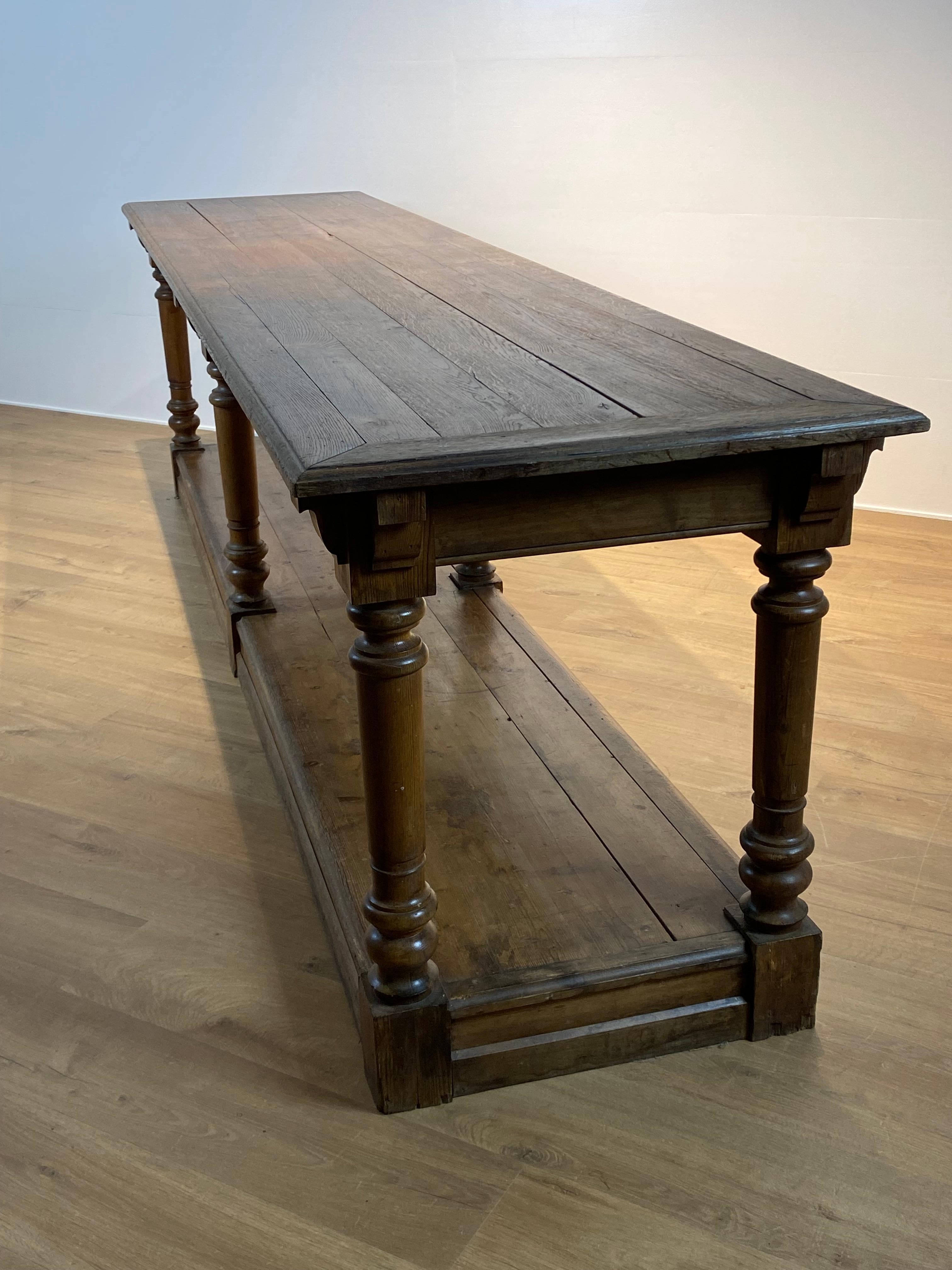 An Antique French Drapiers Table 12