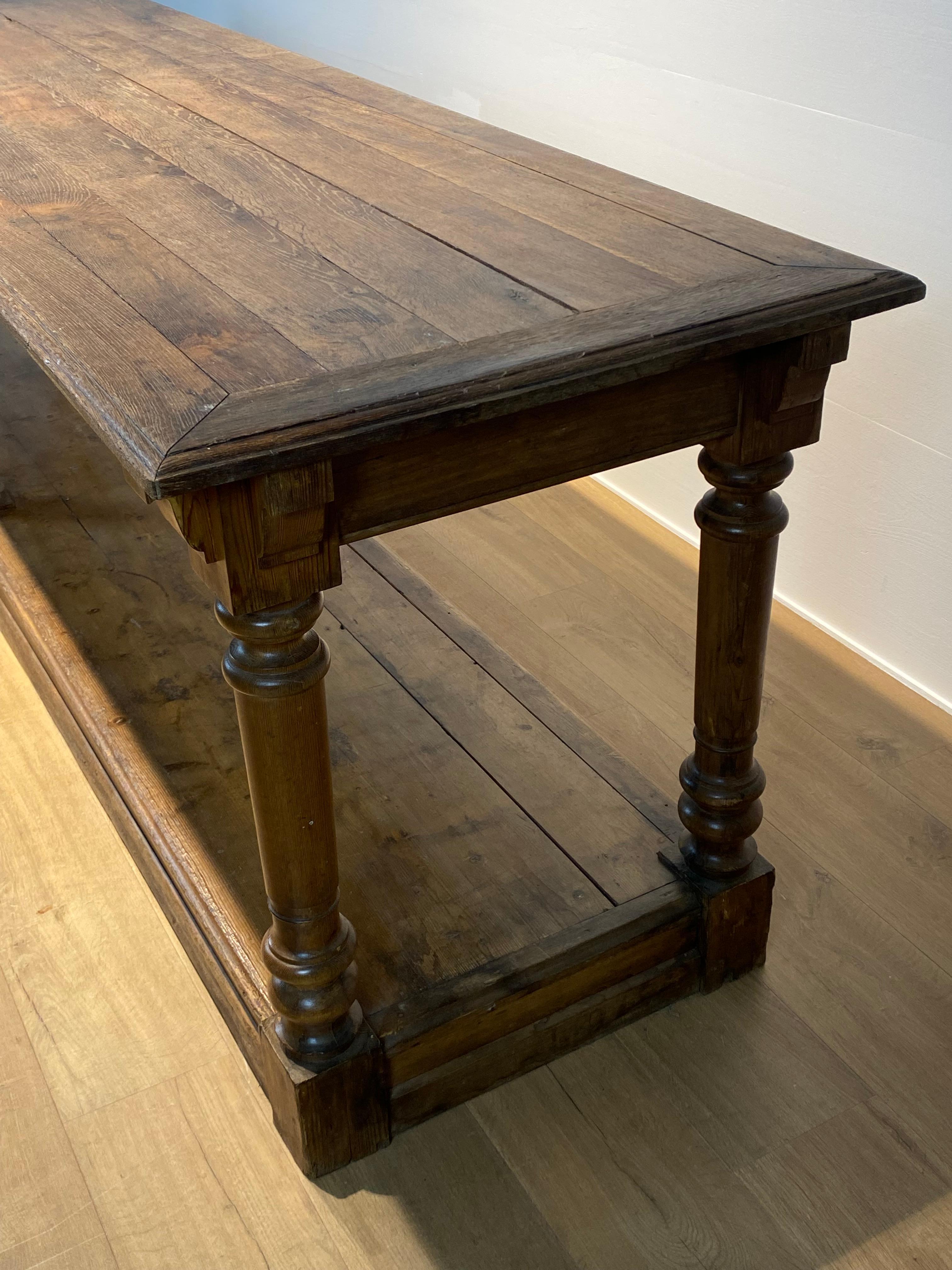 An Antique French Drapiers Table 1
