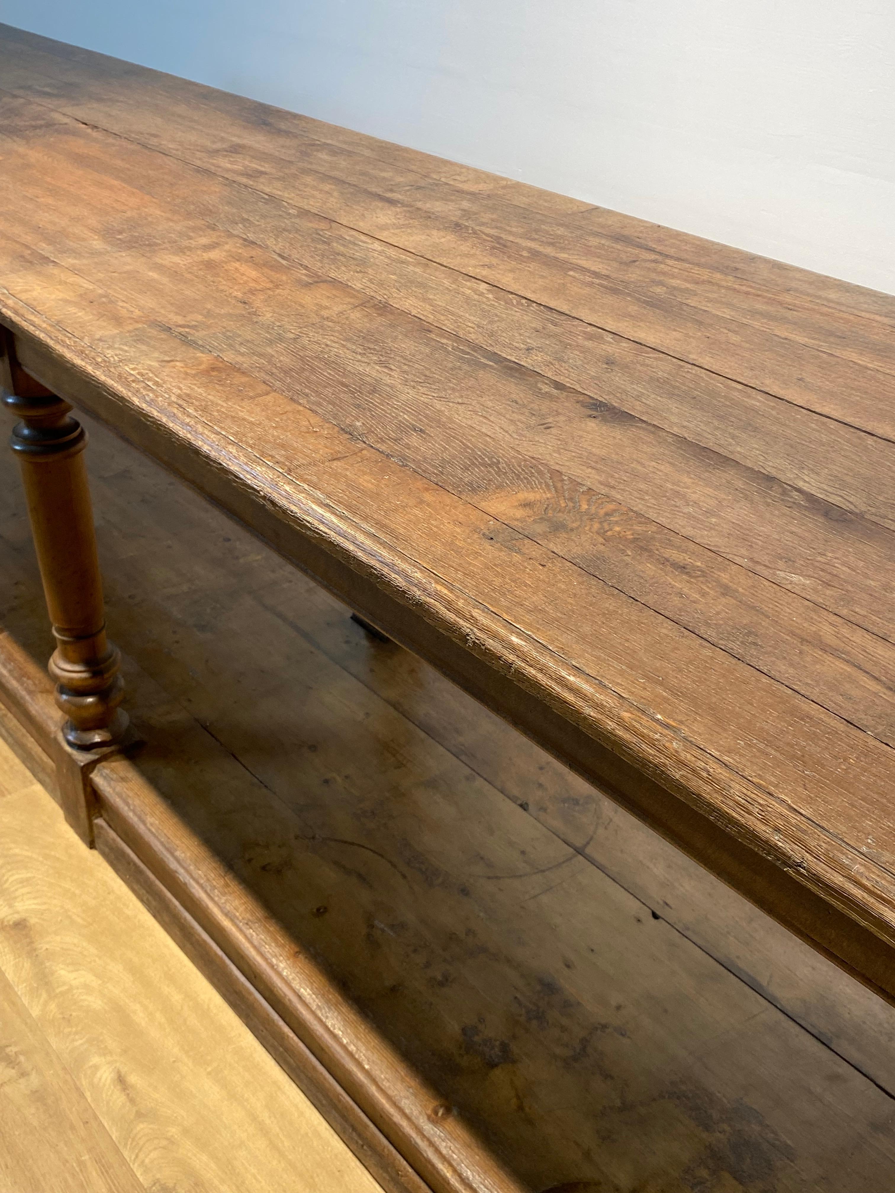 An Antique French Drapiers Table 2