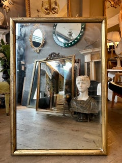 An Antique French Gold Gilt Bistro Mirror