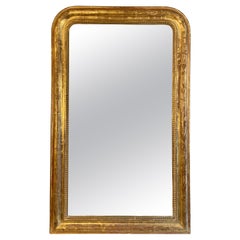 An Antique French Gold Gilt Mirror 