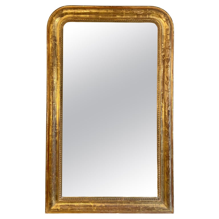 Antique French Gold Gilt Mirror At 1stdibs, Antique French Gilt Mirror