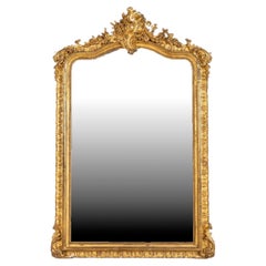An Antique French Louis Philippe Mirror