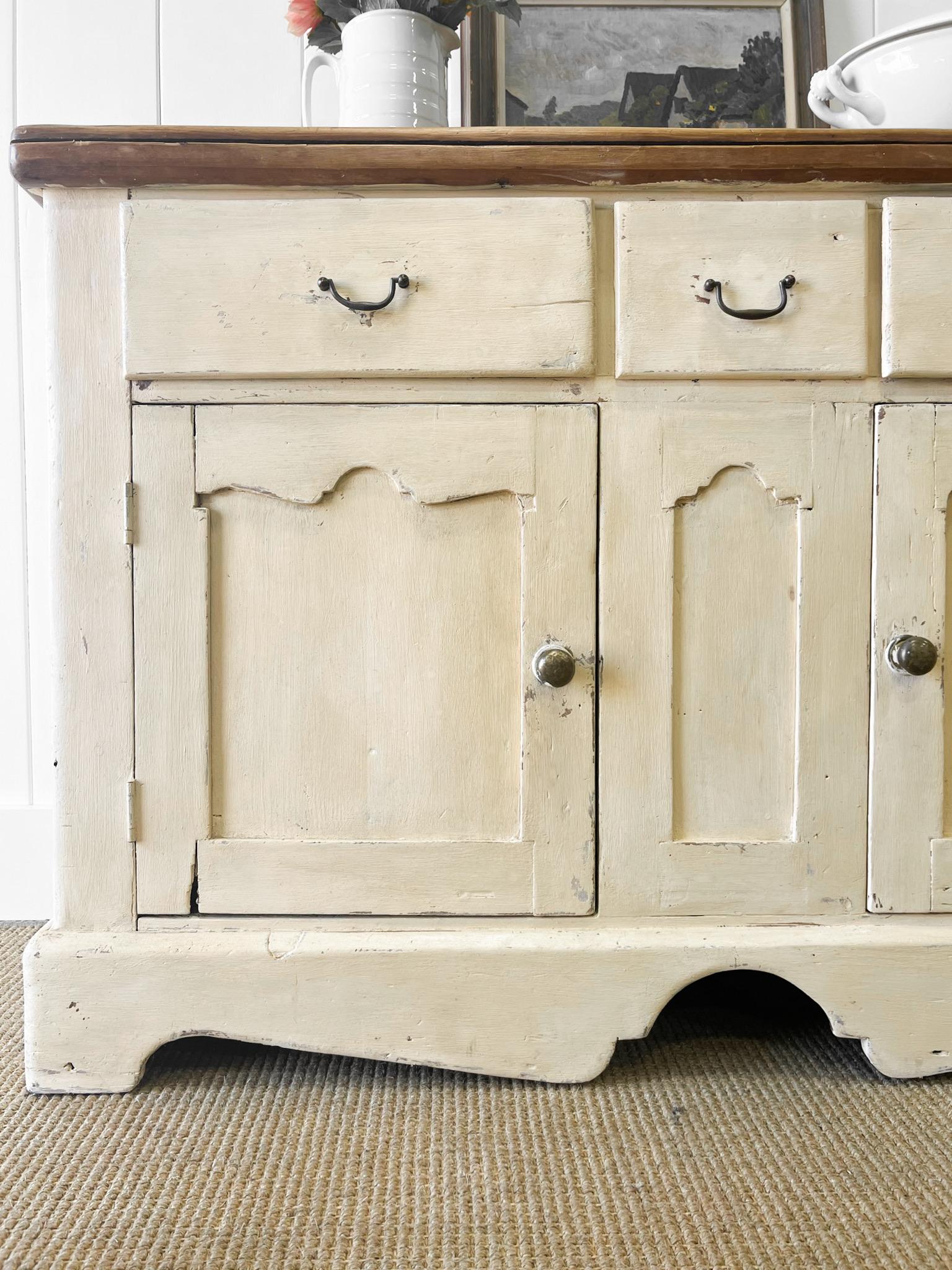 An Antique French Painted Sideboard For Sale 2