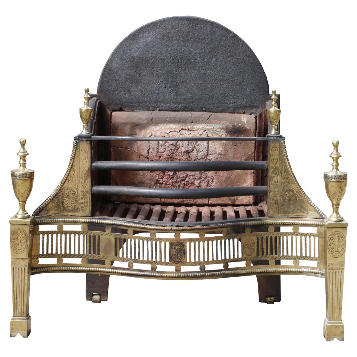 Neoclassical Late Fire Grate For Sale at 1stDibs
