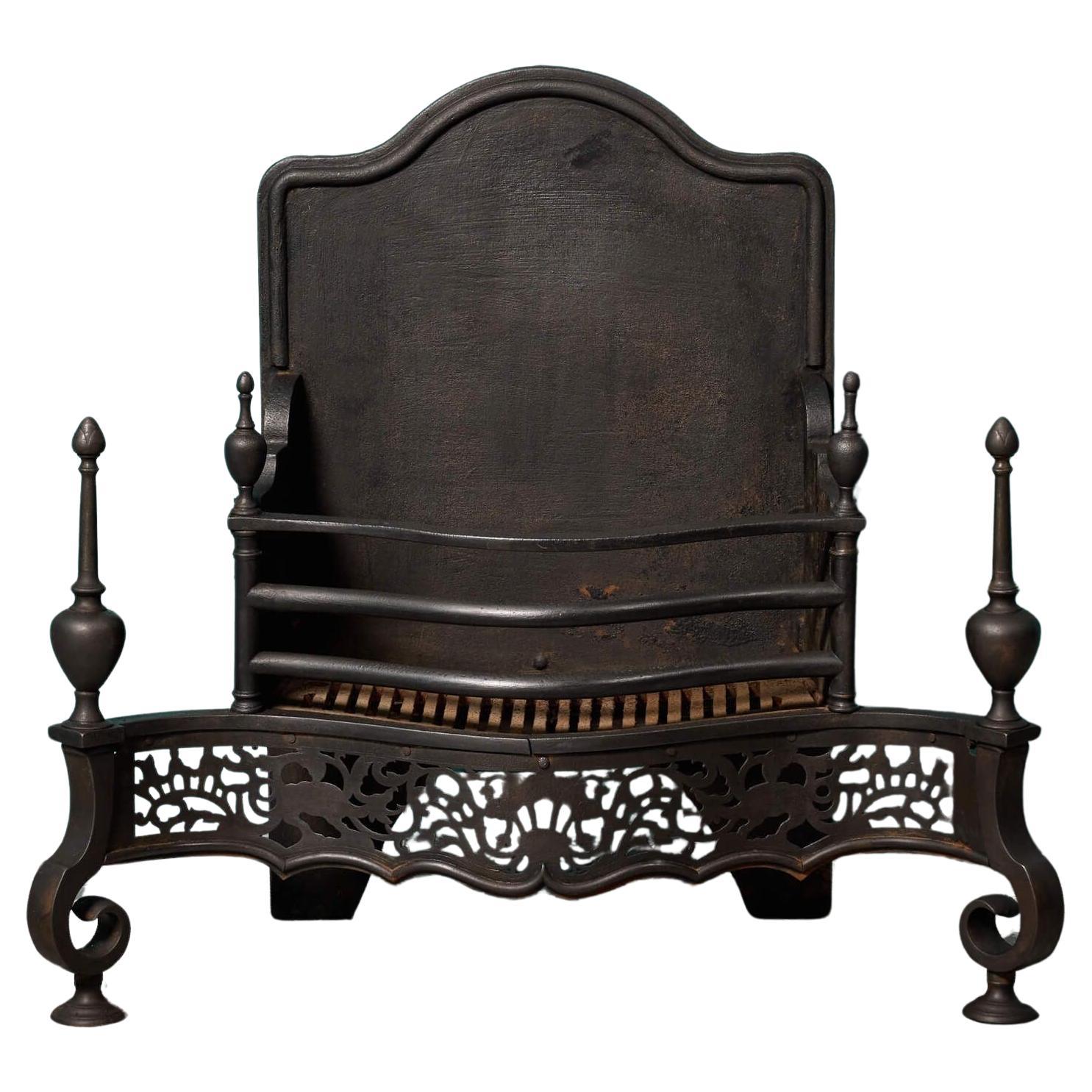 An Antique Georgian Style Grate For Sale