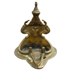 An Antique Indian Bronze Shiva Lamp, 19th Century