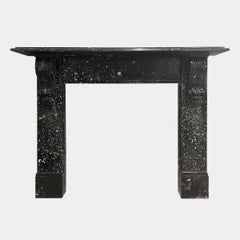 Antique Irish Kilkenny Marble Fireplace Mantle