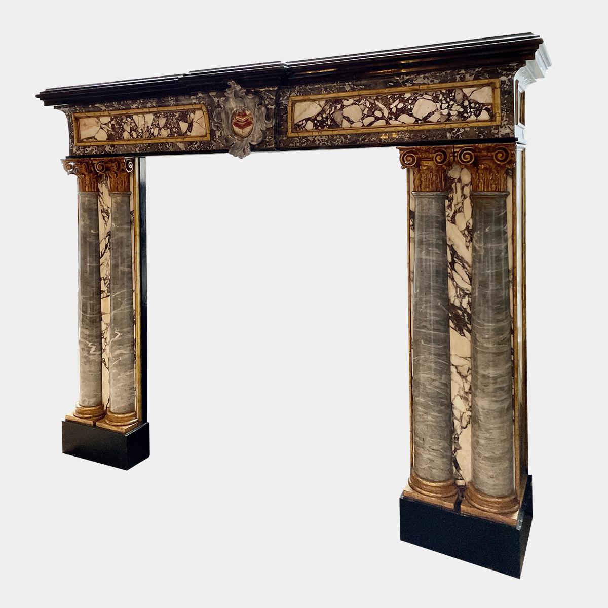 italian marble fireplace mantels