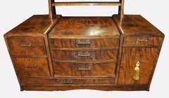 An antique Japanese 'Kyodai' tansu (vanity chest)