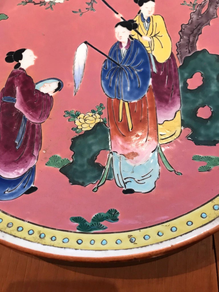 Antique Japanese Porcelain Plate For Sale at 1stdibs