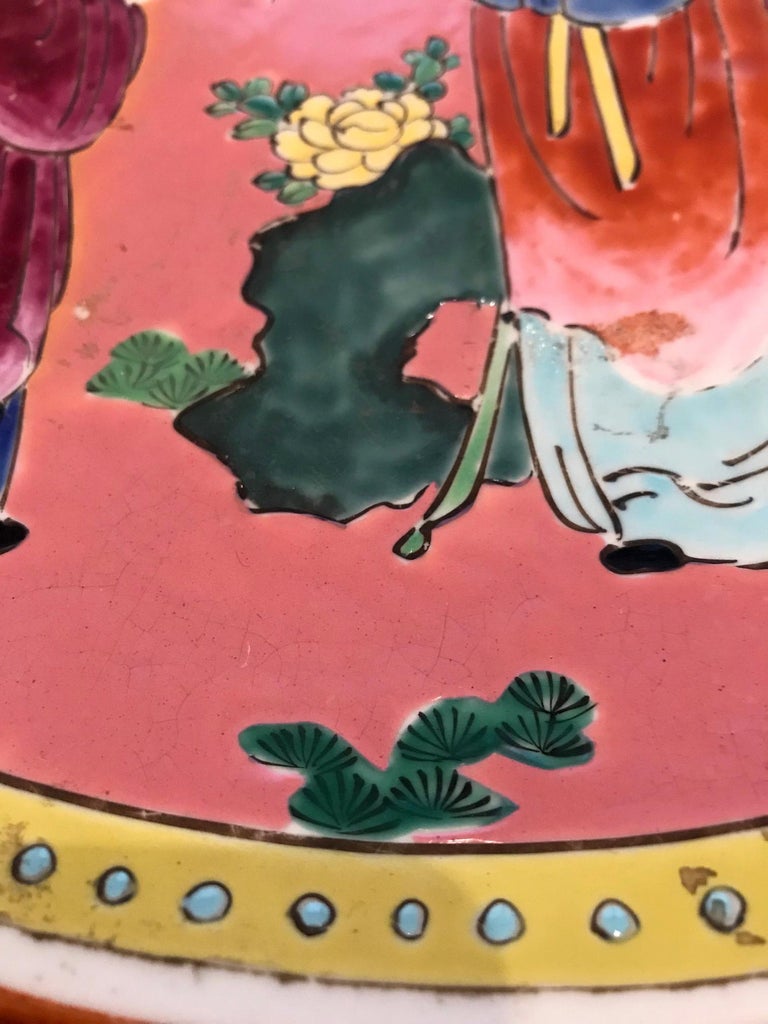 Antique Japanese Porcelain Plate For Sale at 1stdibs