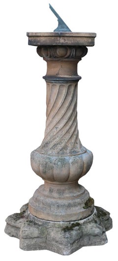 Antique John Pulham & Son Garden Sundial