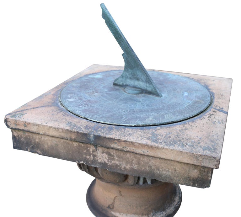 Antique John Pulham and Son Garden Sundial For Sale at 1stDibs