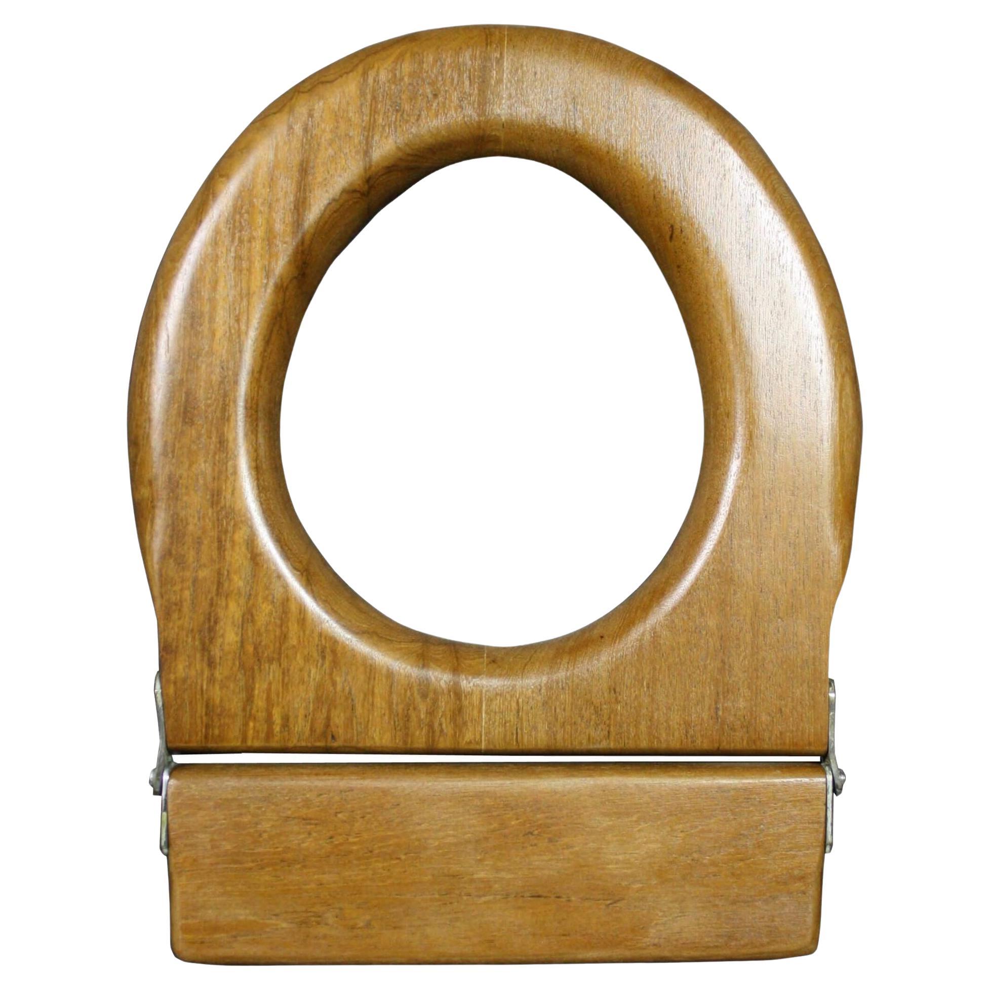 Antique Mahogany Toilet Seat For Sale