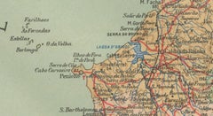 An Antique Map of Extremadura: Crossroads of History and Nature, 1903