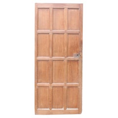 Vintage Oak and Pine Interior Door