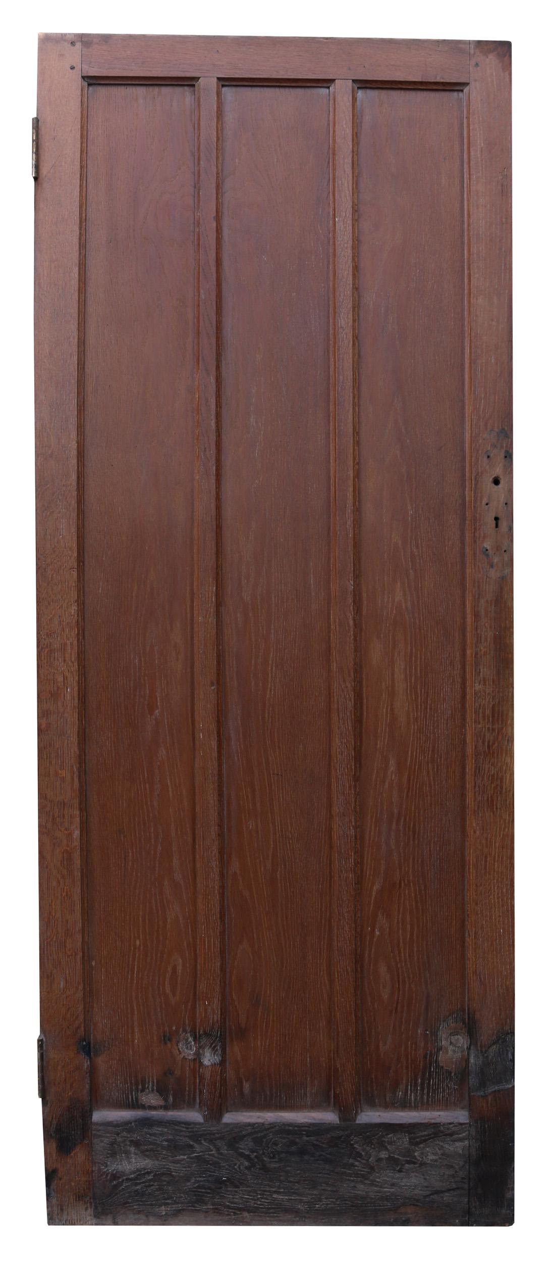 antique oak front door