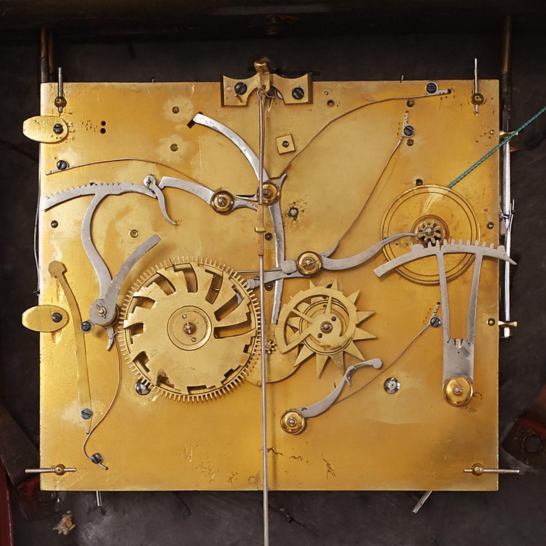 Antique Ormolu French Cartel Clock, Honoring Femininity in Art 12