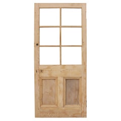 Used Pine Glazed Door