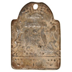 An Antique Polish Lead Amulet