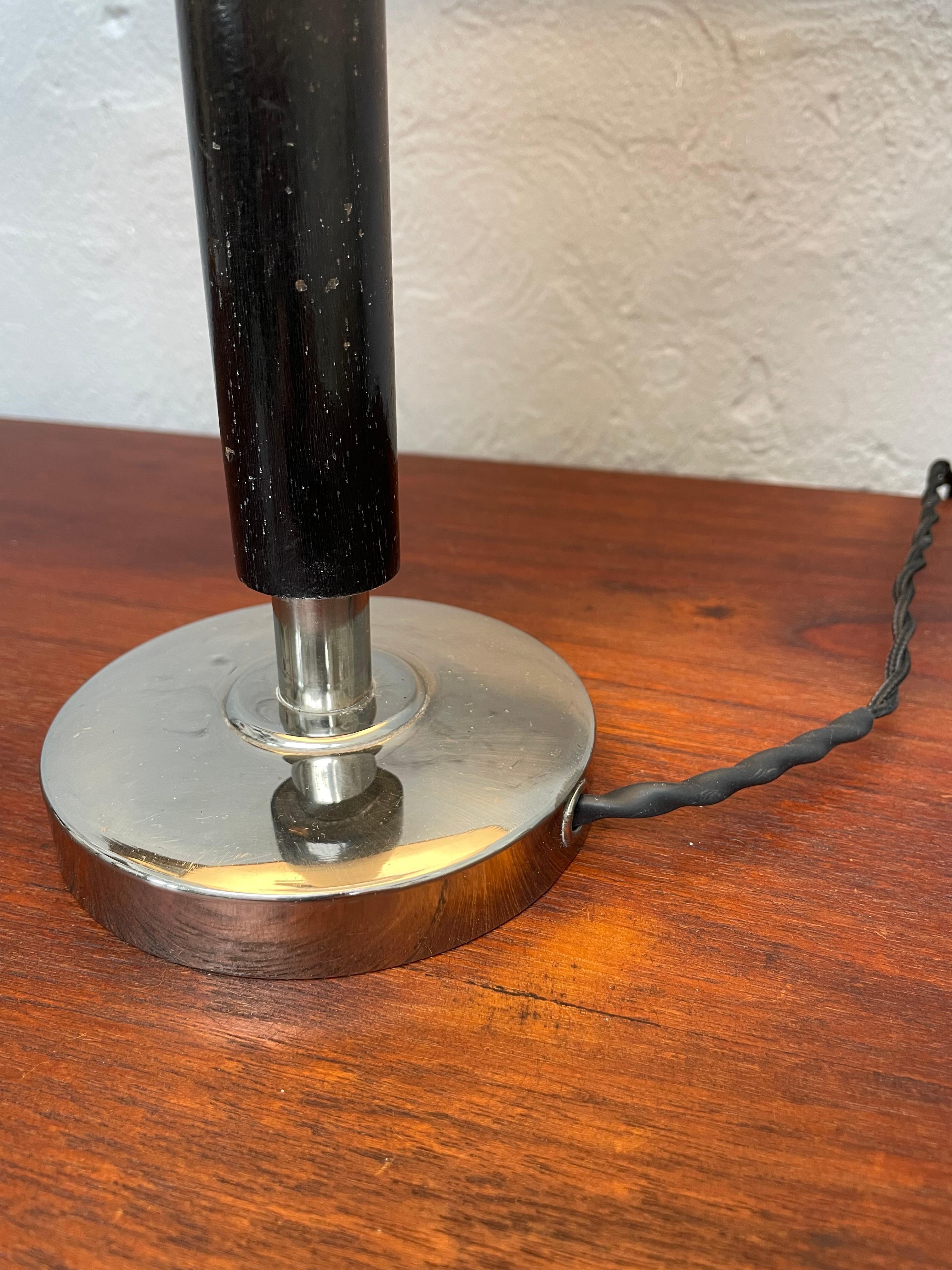 An Antique Swedish Art Deco Table Lamp For Sale 4