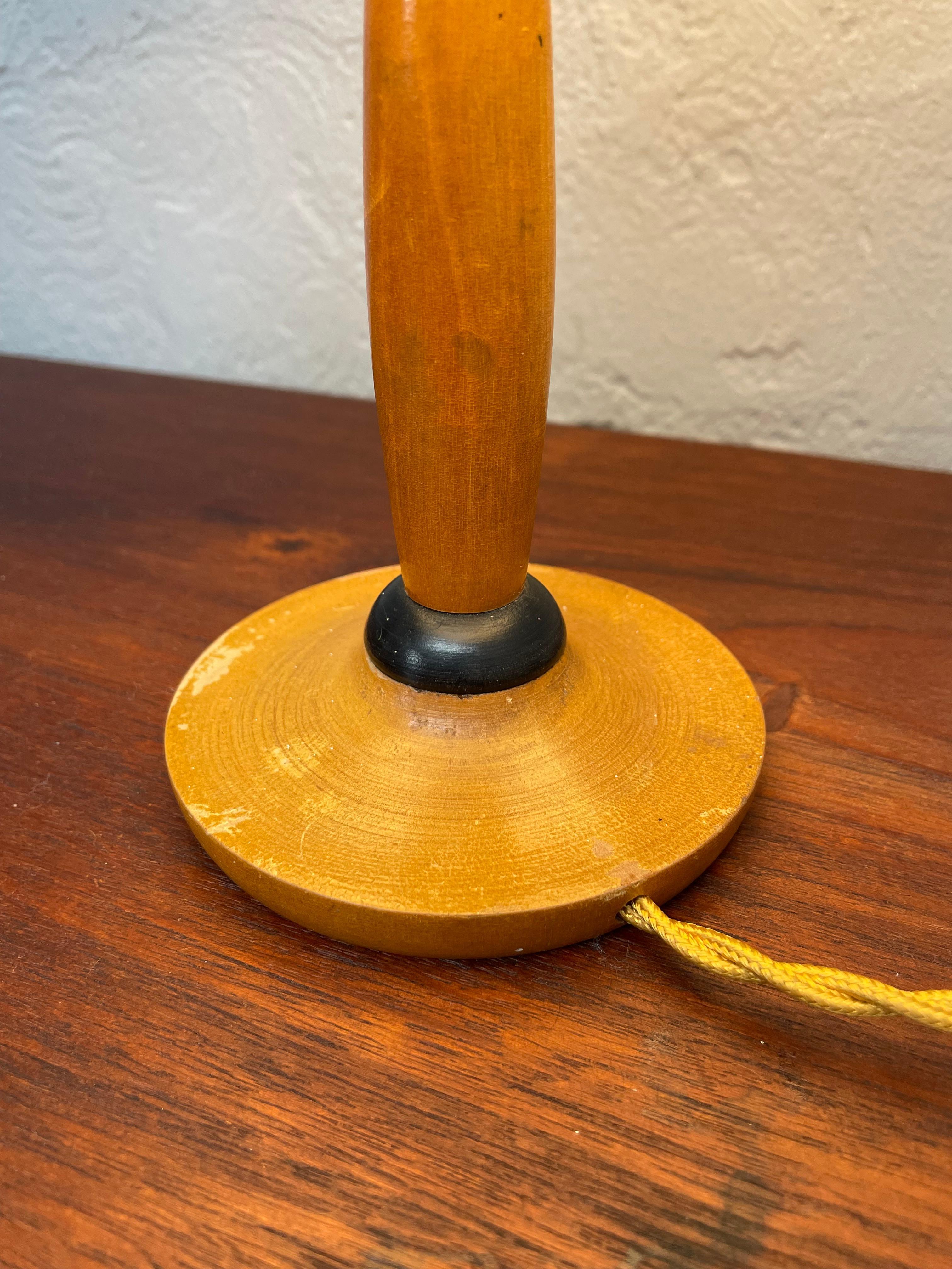 Antike schwedische Art-déco-Tischlampe, Art déco im Angebot 3