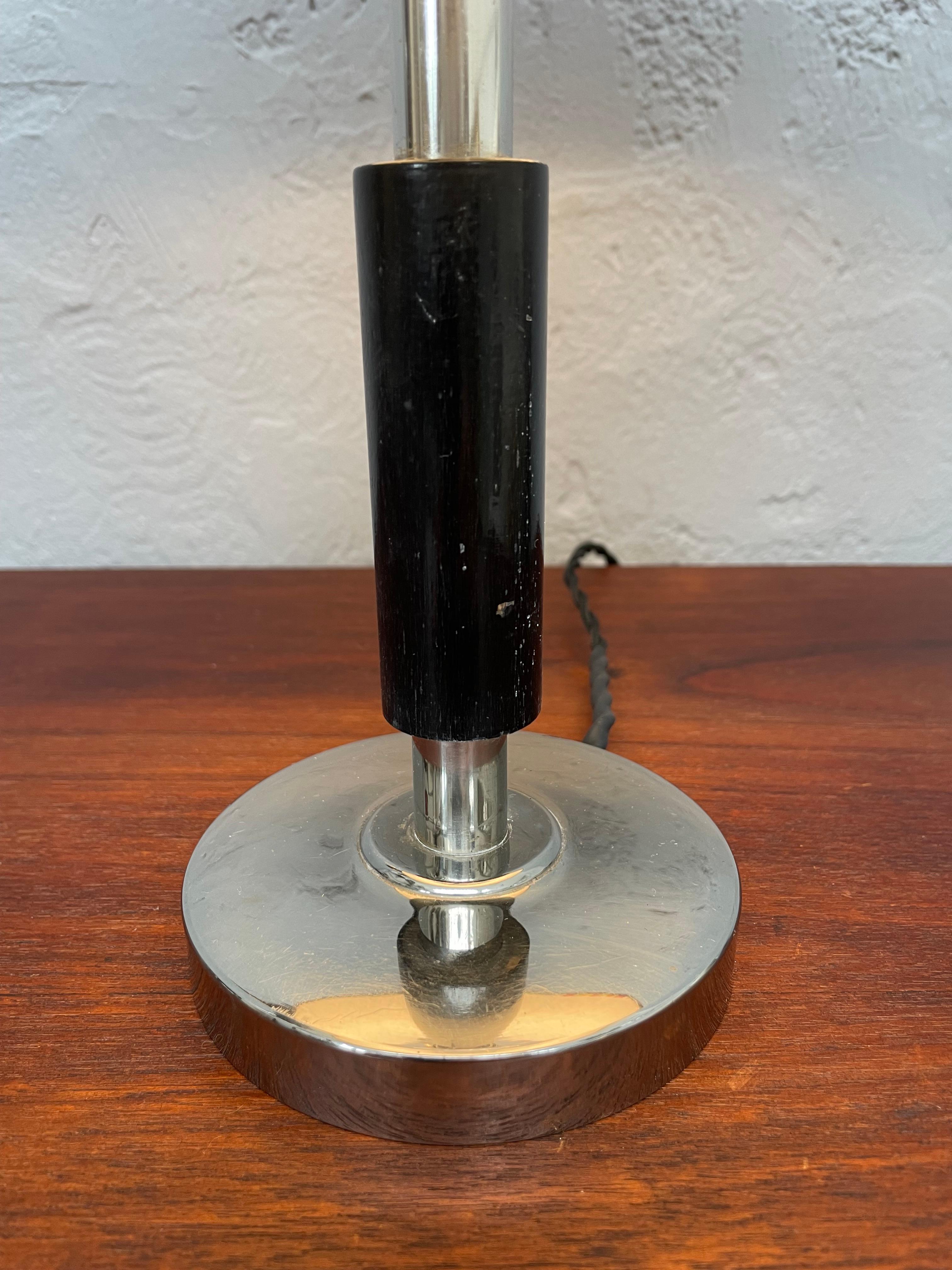 An Antique Swedish Art Deco Table Lamp For Sale 7