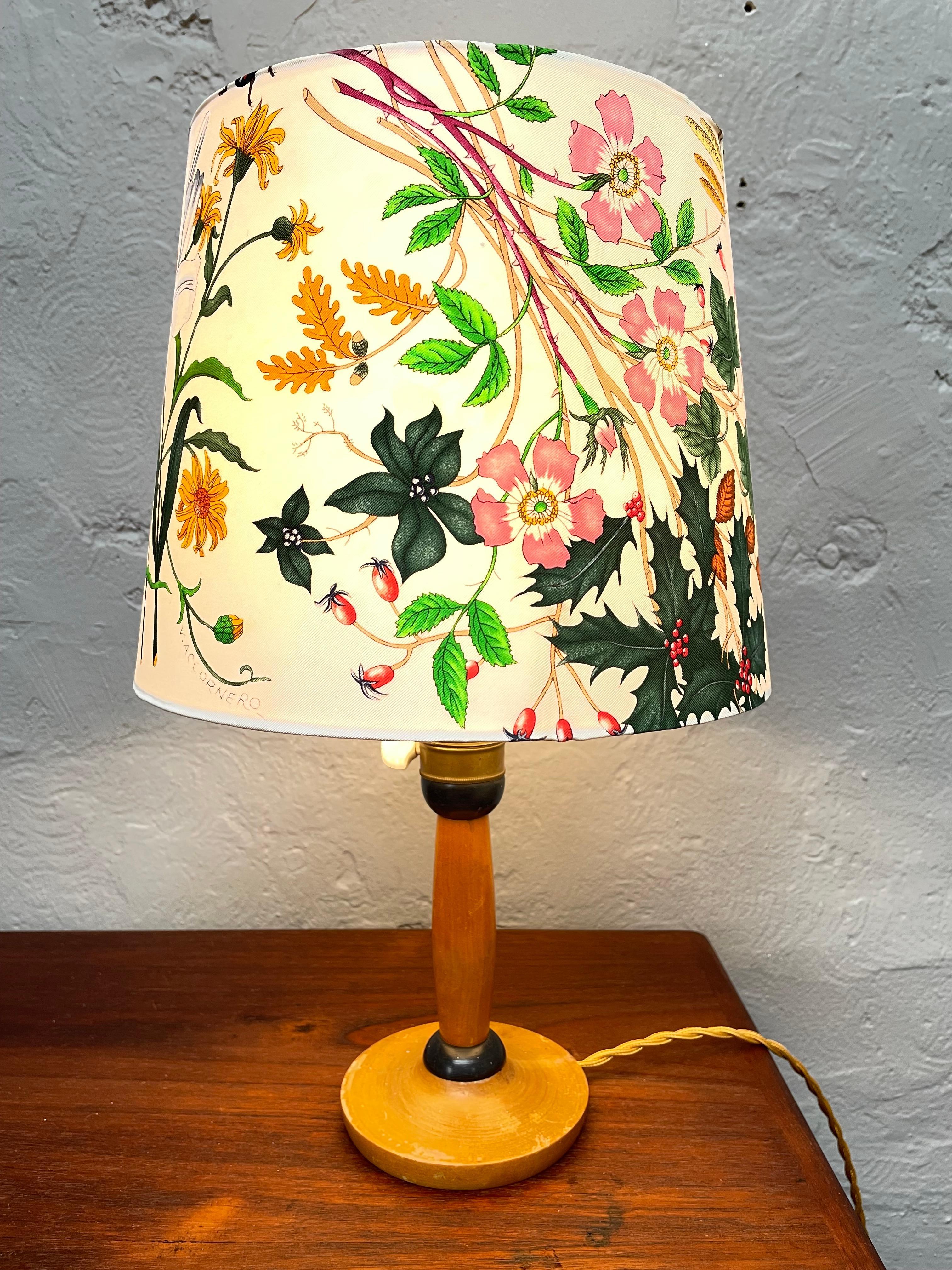 Antike schwedische Art-déco-Tischlampe, Art déco im Angebot 6