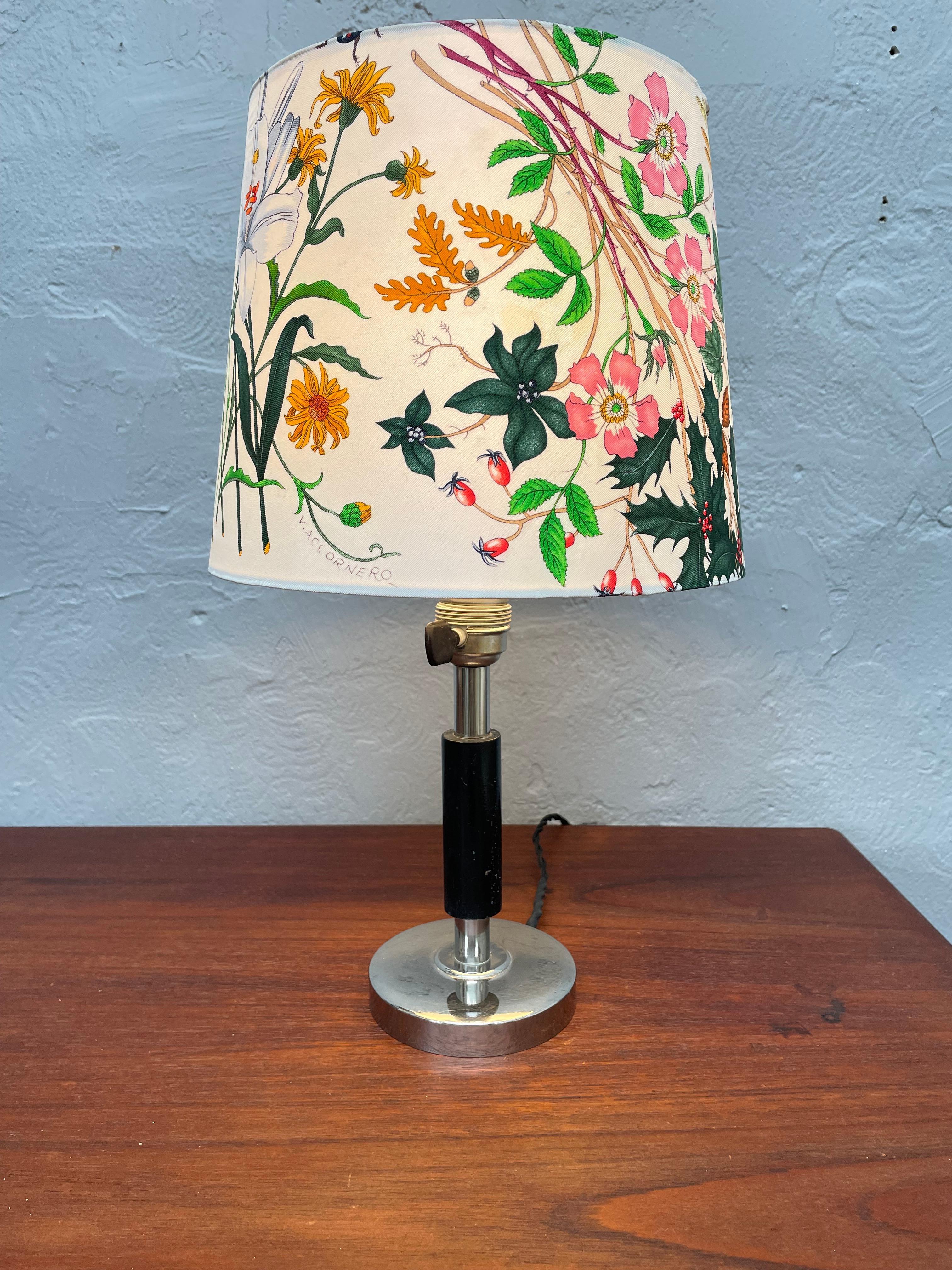 An Antique Swedish Art Deco Table Lamp For Sale 8